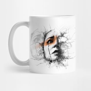 Crying Woman Mug